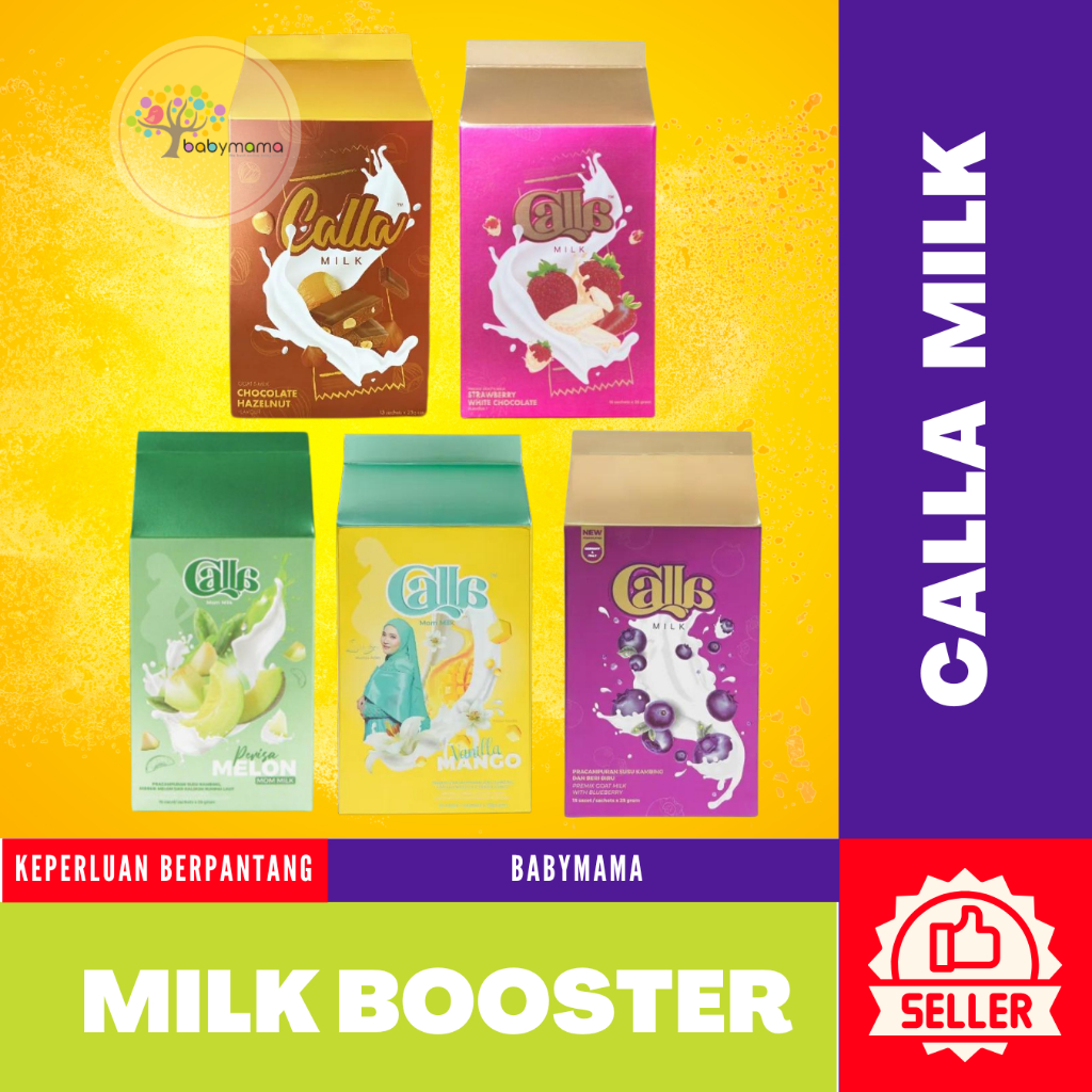 Calla Milk | Milk Booster | All Flavours | Shopee Malaysia