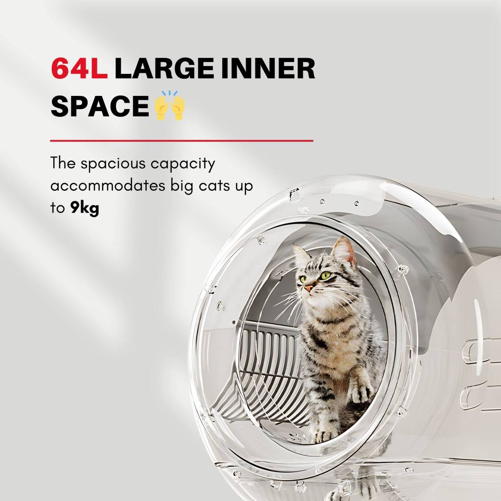 Pet Marvel Magic Cube Automatic Cat Litter Box Bekas Tandas Kucing