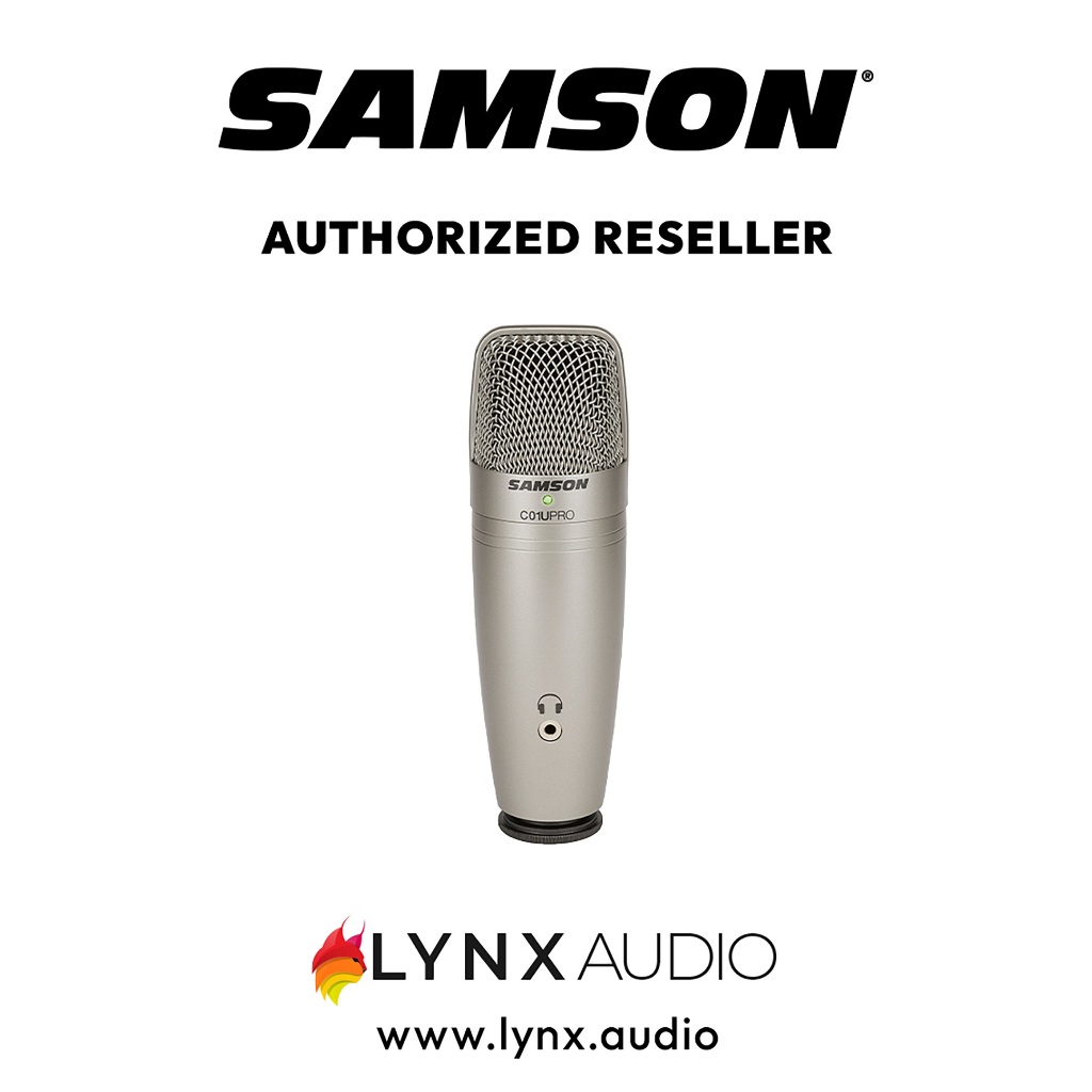 Samson C01U Pro USB Studio Condenser Microphone | Shopee Malaysia