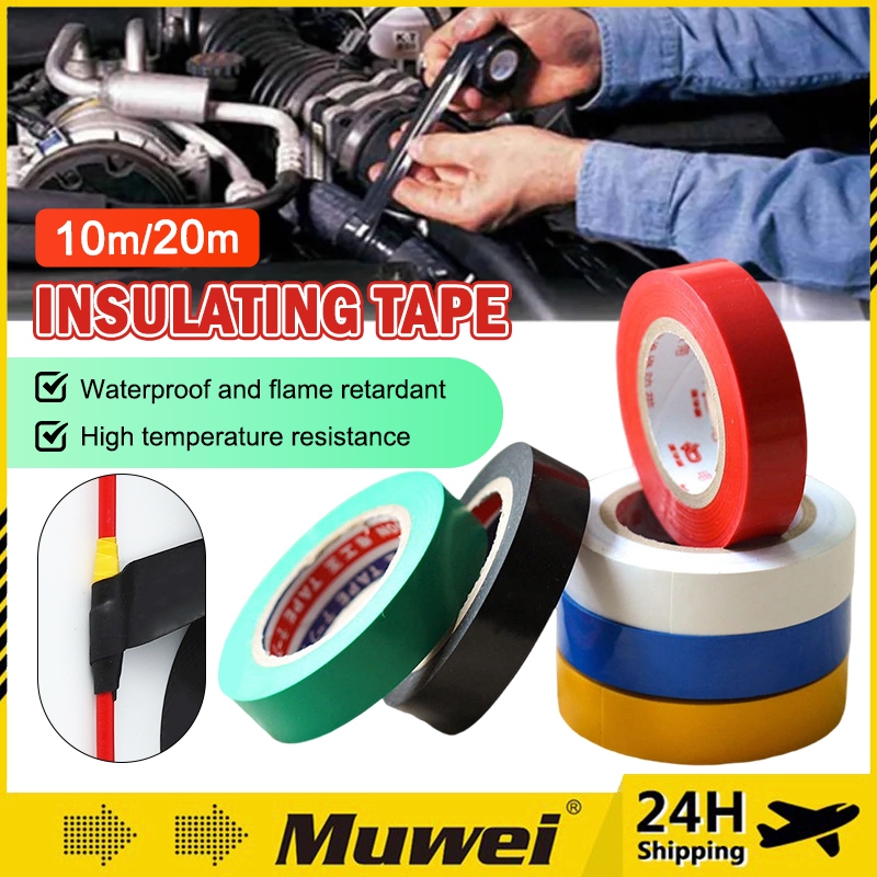 PVC Electrical Tape Insulation Electrical Waterproof Wire Wayar 3M ...