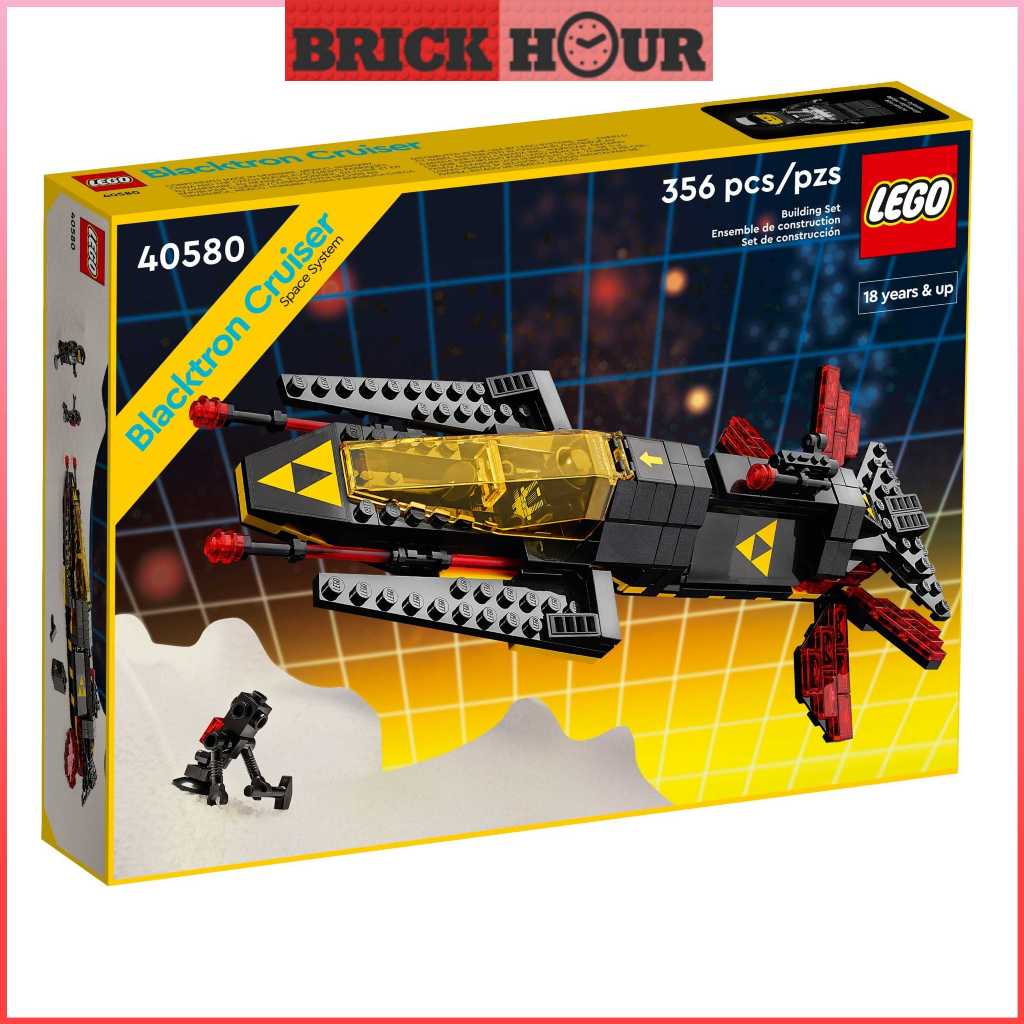 LEGO ICONS 40580 Blacktron Cruiser | Shopee Malaysia