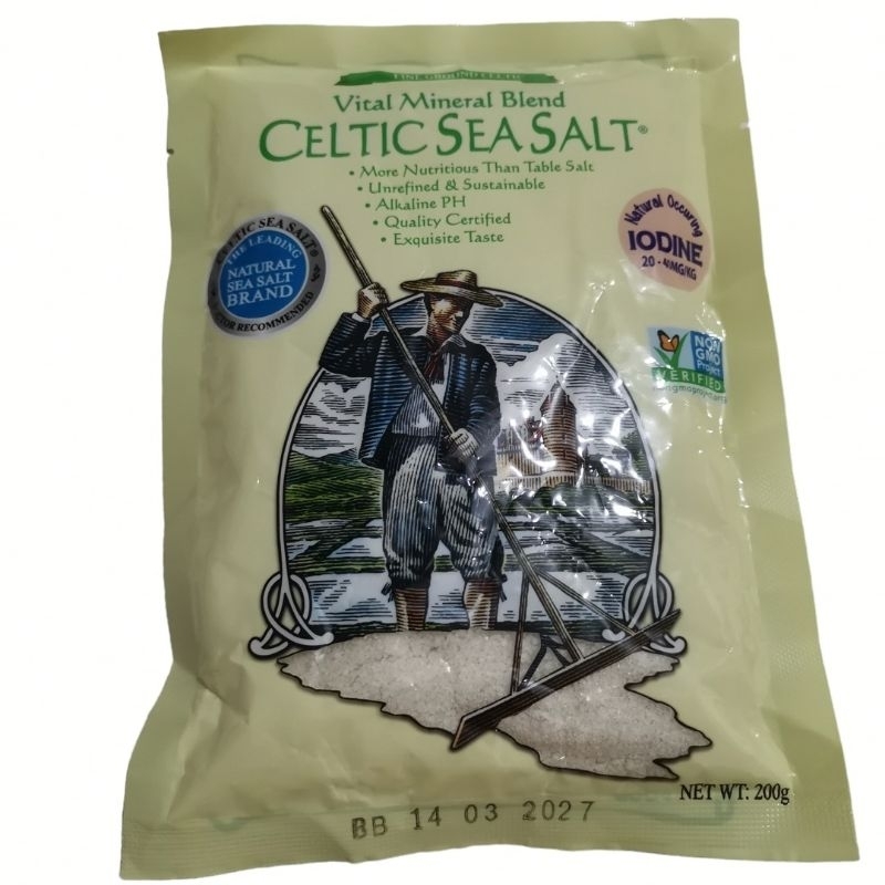 Celtic Salt Sea garam laut halus 200g | Shopee Malaysia