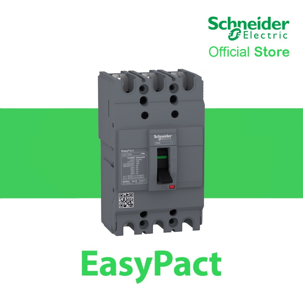 Easypact EZC100H TMD MCCB 3P 20A 30KA MC | Shopee Malaysia