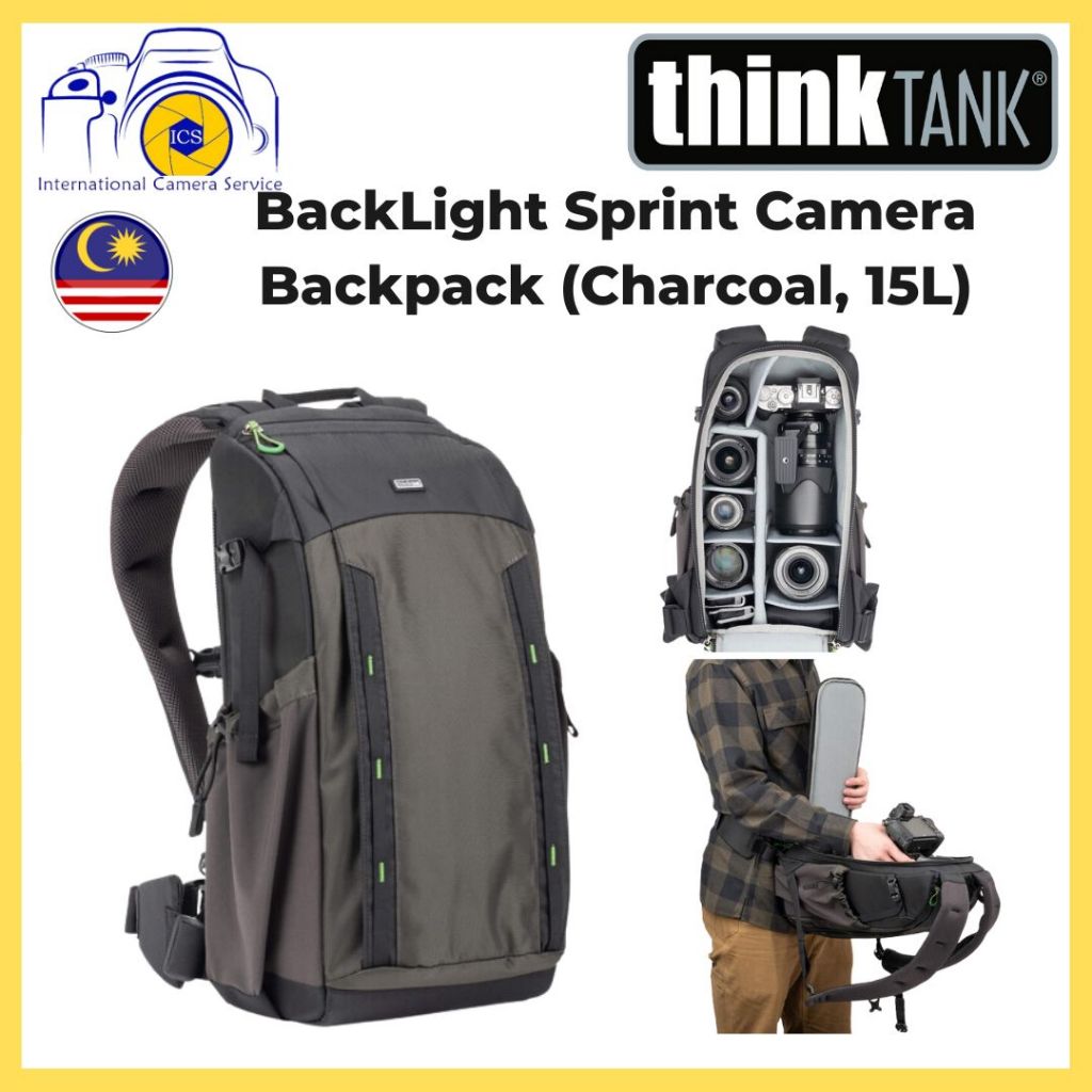 Think Tank Photo BackLight Sprint Camera Backpack Accommodates lenses ...