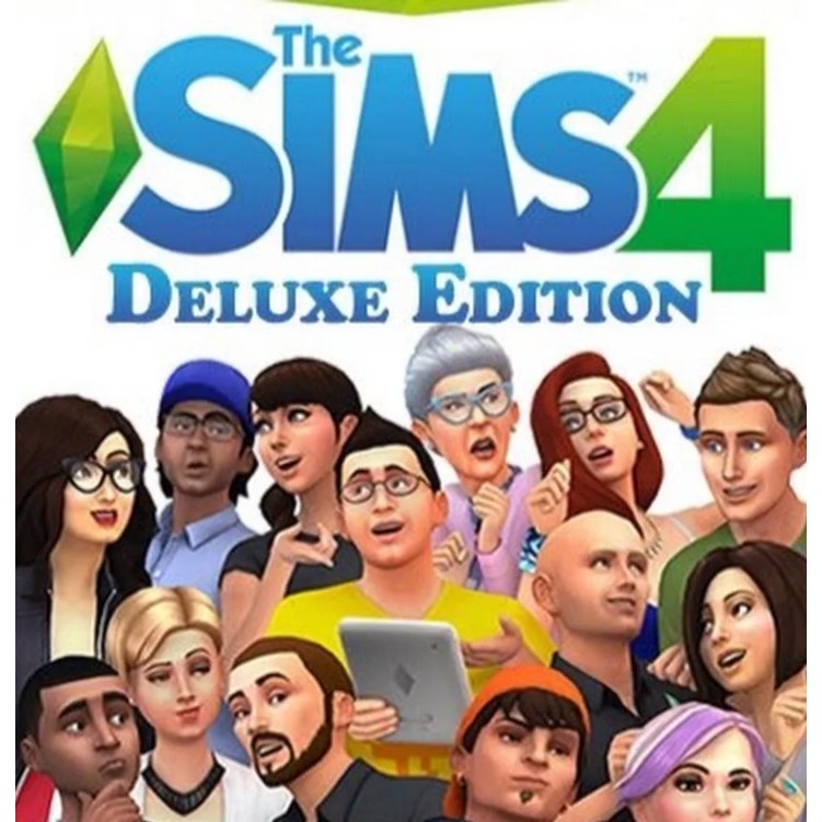 The Sims 4 Digital Deluxe Edition - Offline PC Game with DVD | Shopee ...