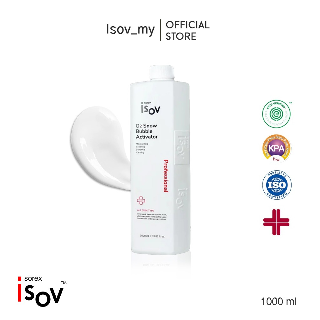 Isov O2 Snow Bubble Activator (1000ml) | Shopee Malaysia