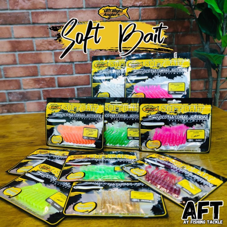 🔥🇲🇾SOFT BAITS🔥 BY ULTRALIGHT ANGLERS | Shopee Malaysia