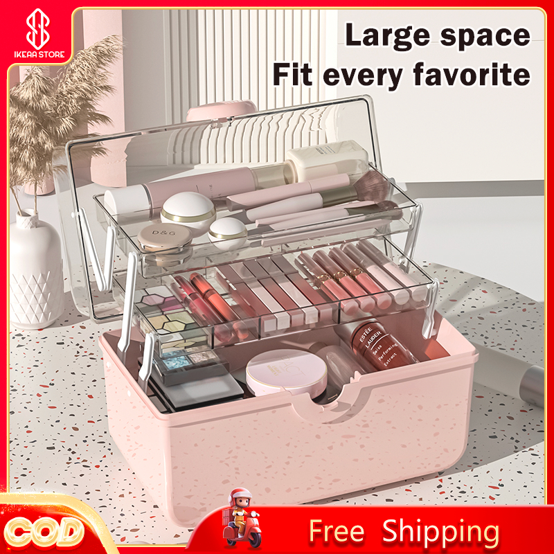 IKEA Multifunction Makeup Storage Case Box & Medicine Cabinet Makeup ...