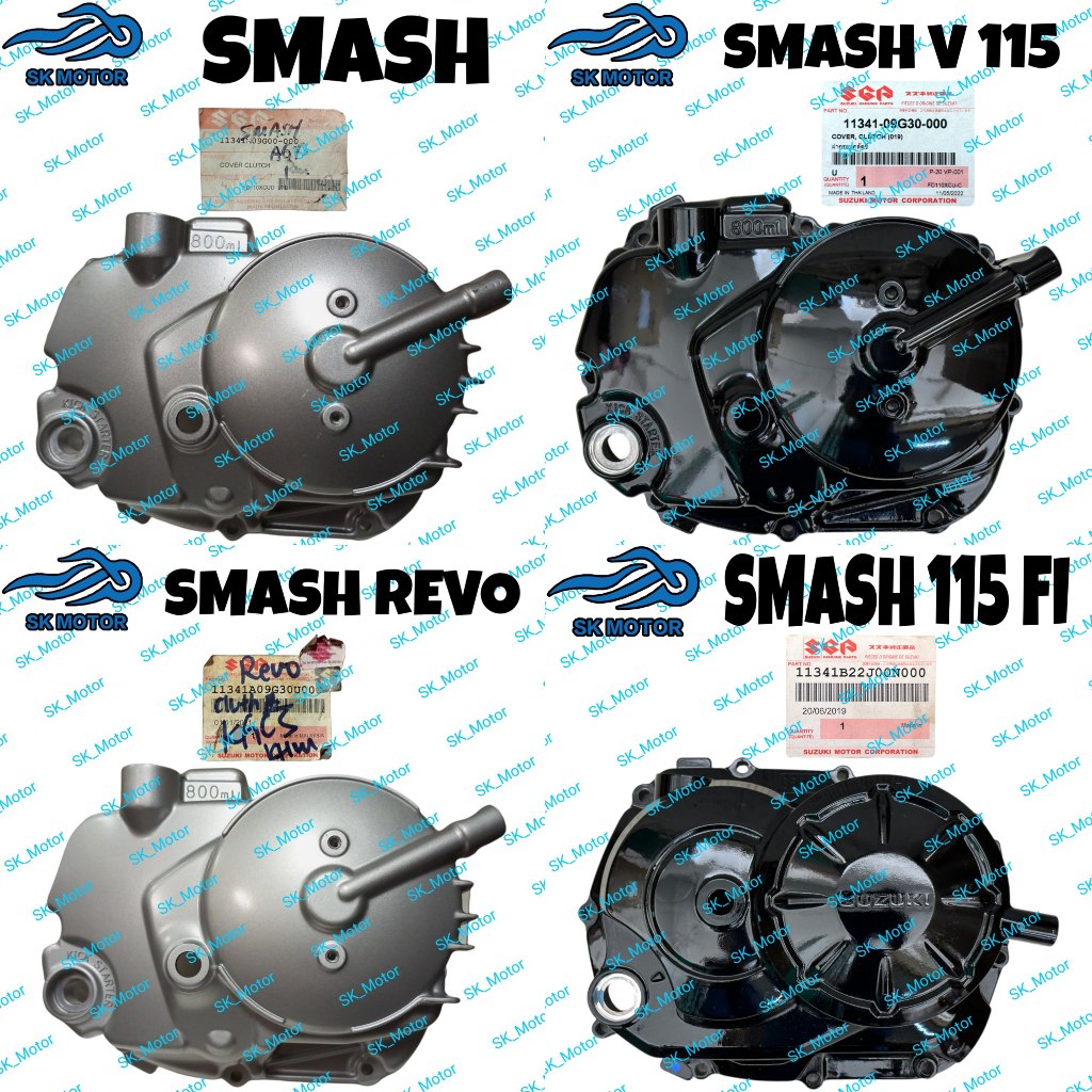 Suzuki SMASH 110 V 115 Fi REVO Original Clutch Cover / Crankcase Cover ...