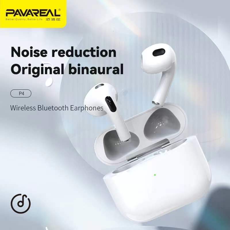 PAVAREAL P4 TWS Wireless Bluetooth V5.3 Earbuds Stereo Headset Hi Fi Super Bass Charging Case Smart Touch Shopee Malaysia