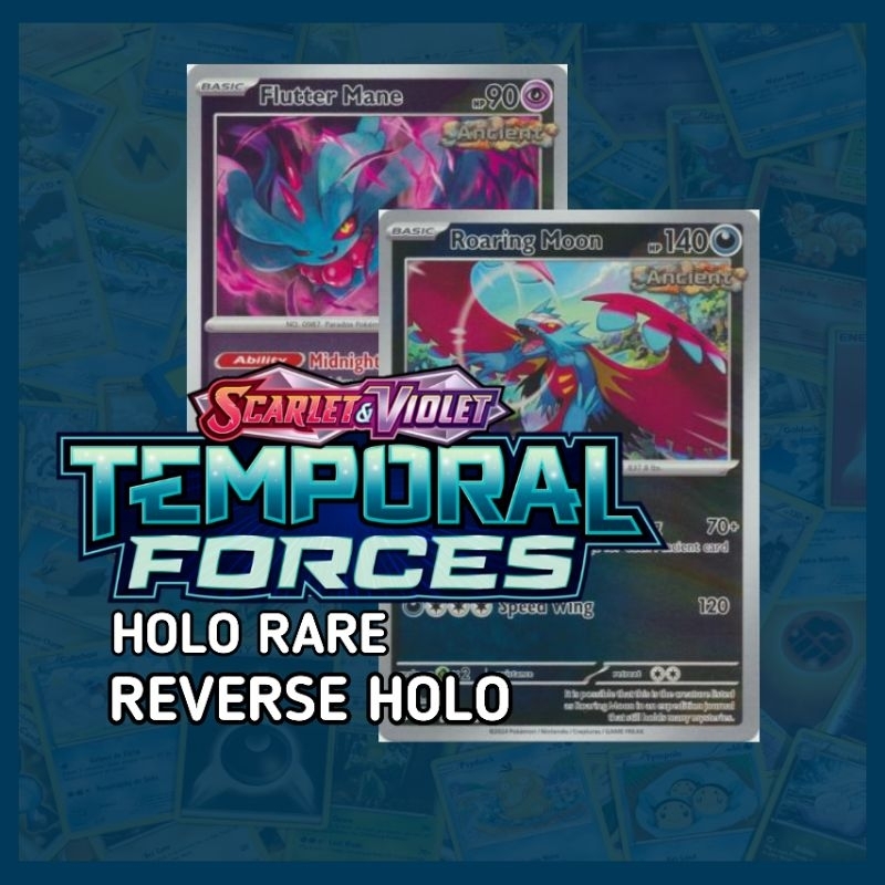 Pokemon TCG: Temporal Forces Holo Rare (Reverse Holo) | Shopee Malaysia