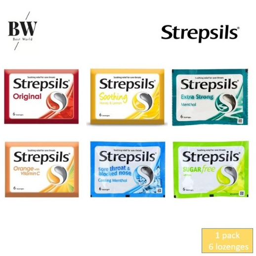 Strepsils Lozenges Sore Throat Candy | Shopee Malaysia