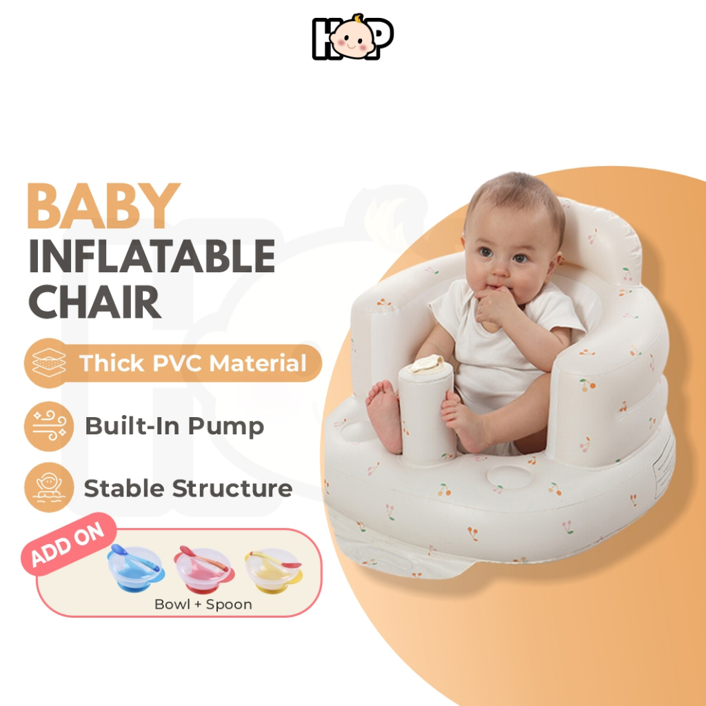 Baby Inflatable Chair PVC Kerusi Bayi Makan Inflatable Baby Seat Baby ...