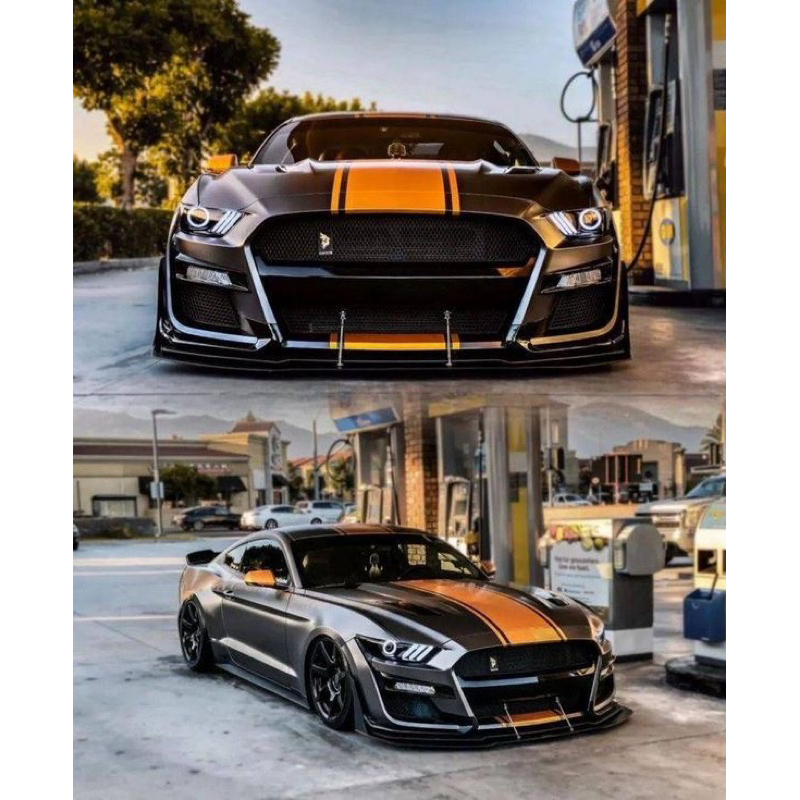 K772# MUSTANG BIG Body Stripes Vinyl Decal Stickers | Shopee Malaysia