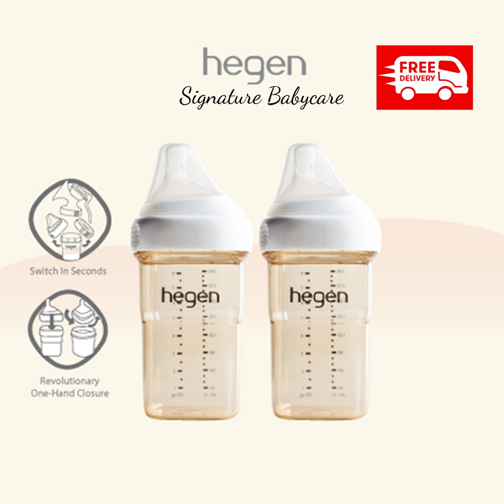 HEGEN PCTO™ 240ml/8oz Feeding Bottle PPSU (2-pack) main image 1