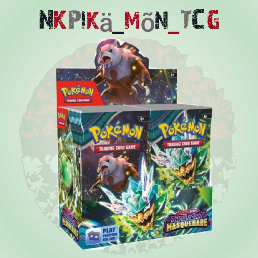 [Live Rip] - Pokemon TCG :Twilight Masquerade Pack | Shopee Malaysia
