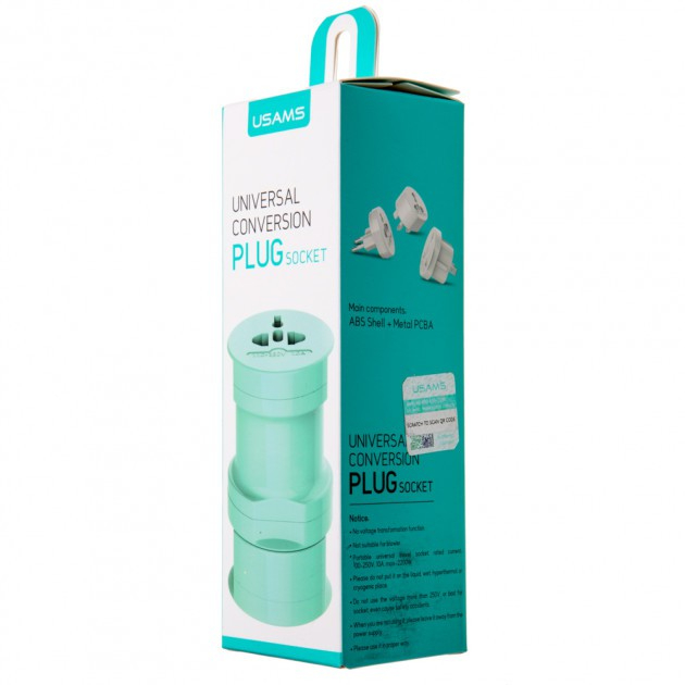 [READY TO SHIP!!!!] USAMS Universal Conversion Plug Socket | Shopee ...