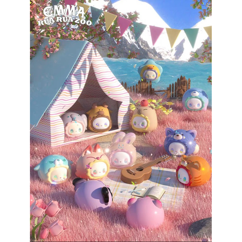 【ORIGINAL】EMMA Secret Forest RUA RUA ZOO Series Blind Box （明盒）EMMA秘境森林 ...