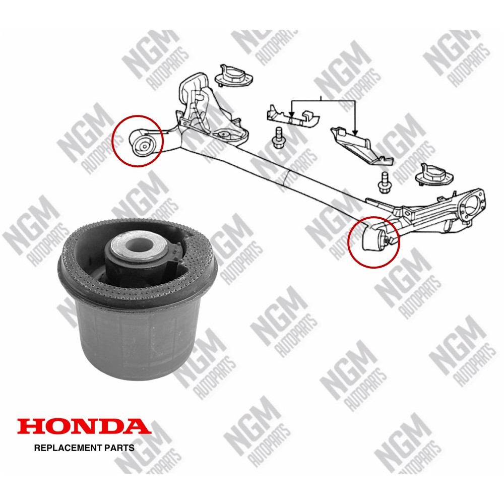 [HONDA] BRV 2016- 2022 REAR AXLE BUSH -BR-V | Shopee Malaysia