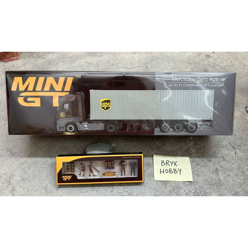 Mini Gt 1/64 Mercedes Benz Actros W/40 Ft Container Fiyatları ve Özellikleri