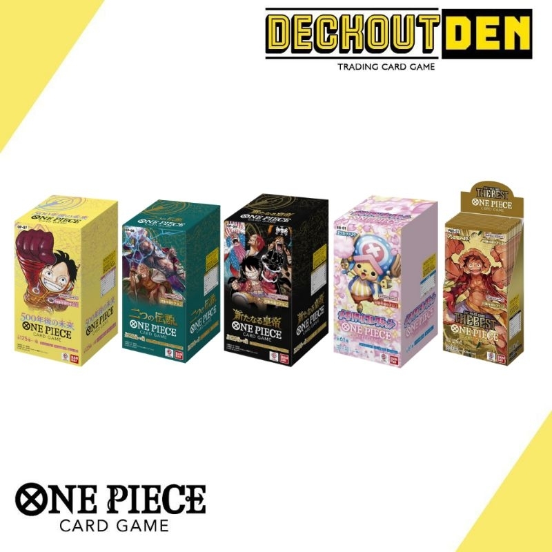 [LIVE RIP] One Piece TCG Booster Box ( OP07 / OP08 / OP09 / EB01 / PRB ...