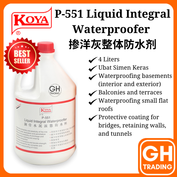 KOYA P-551 Simen Waterproof Ubat Simen Cepat Keras Pengeras Simen Keras ...