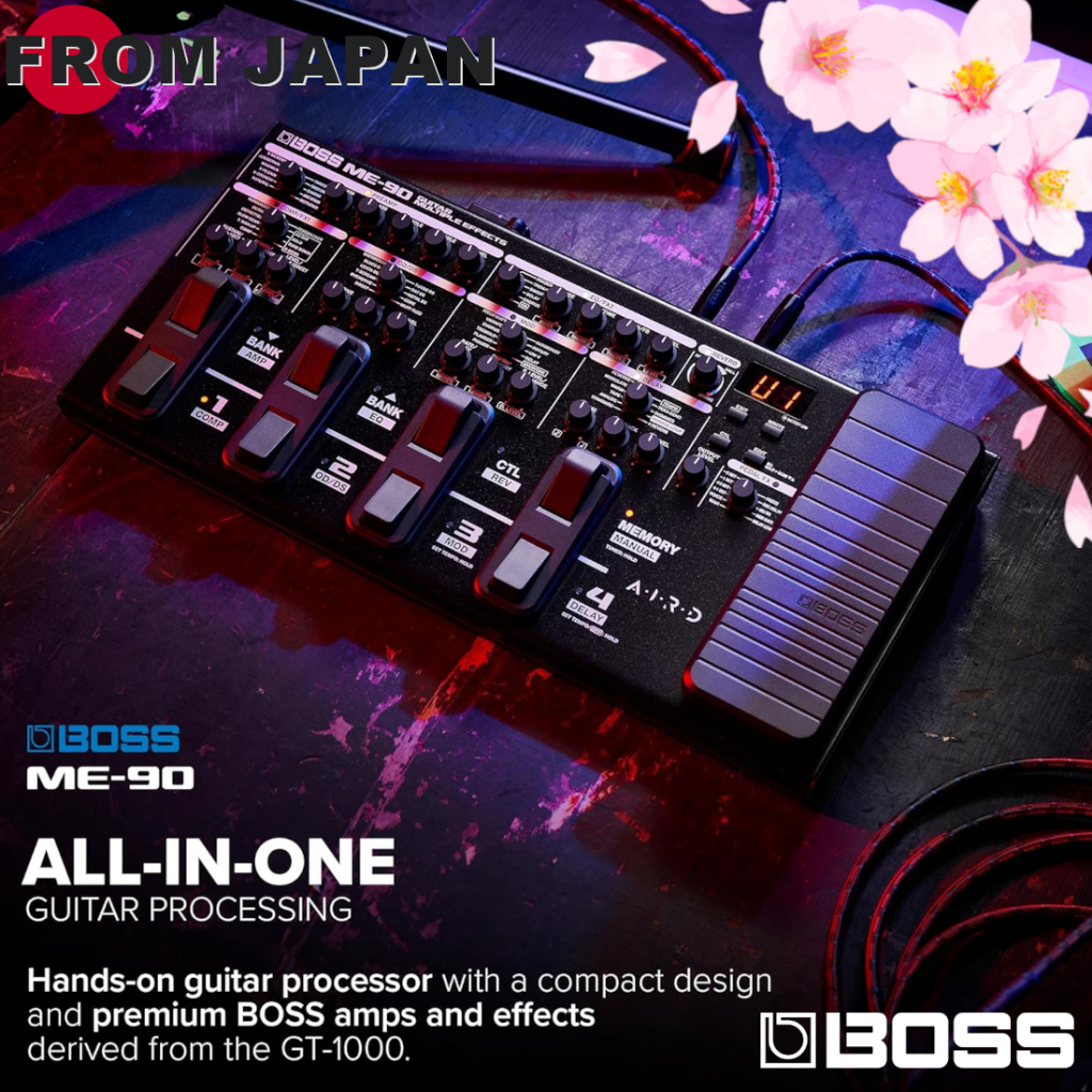 BOSS ME-90 Guitar Multi Effects, BOSS original products | Shopee Malaysia