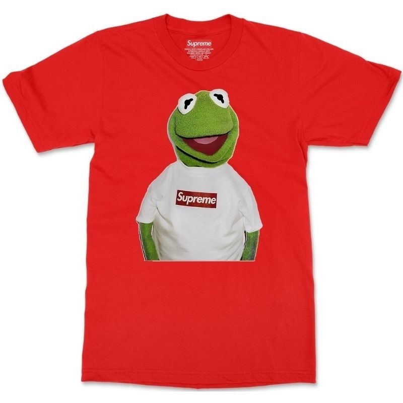 Supreme kermit tee white sales