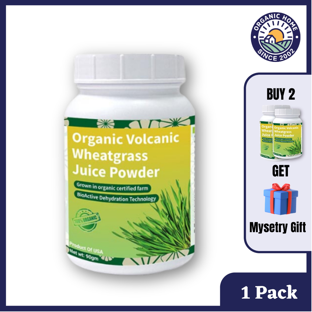 Dynamic Nutrition Organic Volcanic Wheatgrass Juice Powder (90g ...