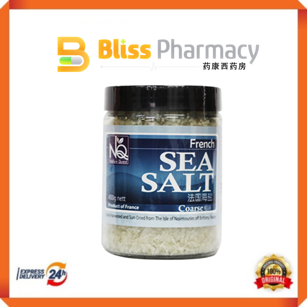 Nature quest french sea salt (coarse) 400g | Shopee Malaysia