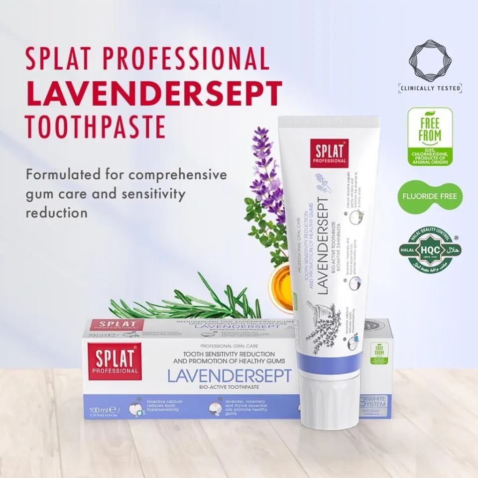 SPLAT LAVANDERSEPT BIO-ACTIVE TOOTHPASTE - 100ML | Shopee Malaysia