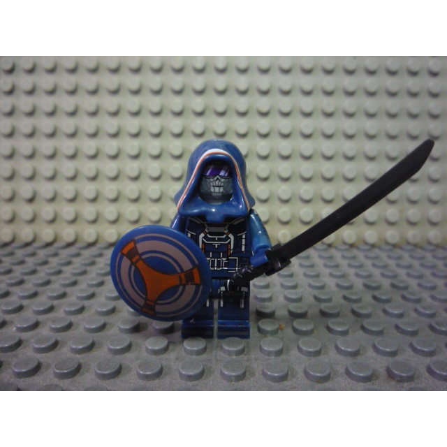 Custom Lego Marvel Super Heroes Taskmaster w Weapon Mini Figure