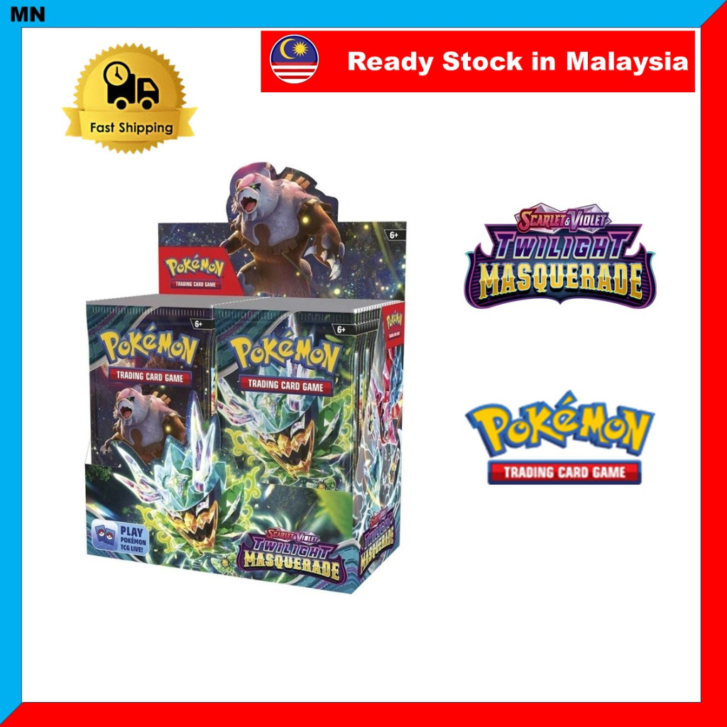 sv06 booster box Twilight Masqurade Bundle Case  Evolve Card Shop launching on 2024 Pokemon SV06 TWILIGHT MASQUERADE BOOSTER