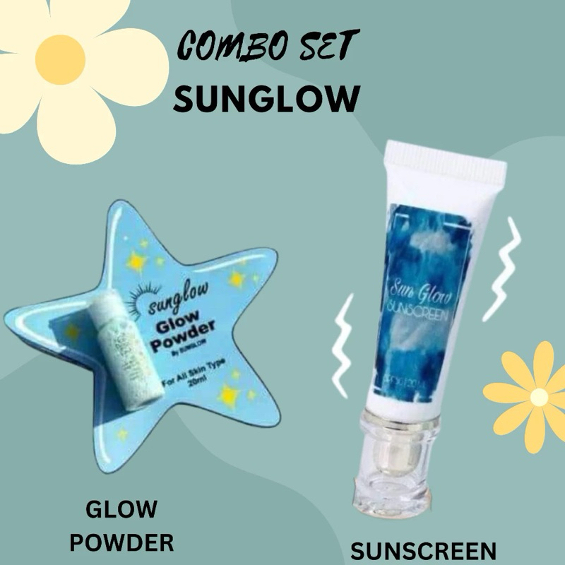 SUNGLOW SUNSCREEN 20ML｜SUNGLOW POWDER 20ML｜ORIGINAL HQ | Shopee Malaysia