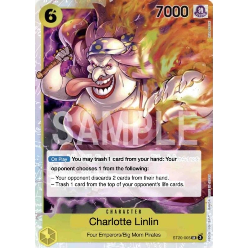shop deals on one piece card game booster box ST07-010 Charlotte Linlin Character Card – Don Games main image 0
