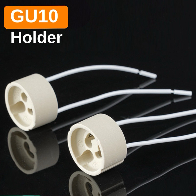 LED Strip Connector GU10 Socket For Halogen Ceramic Light Bulb Lamps ...