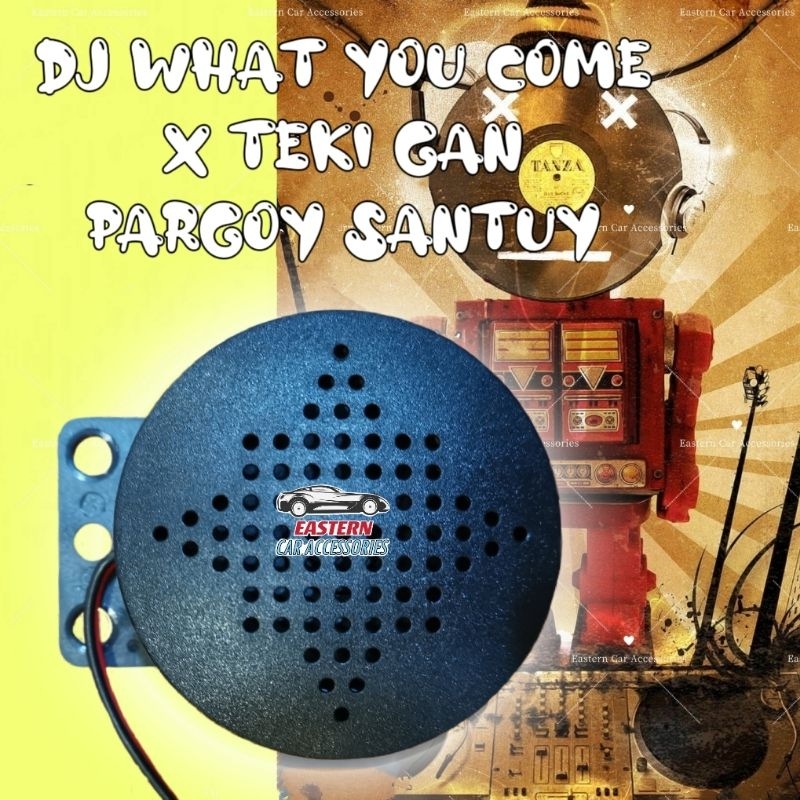 DJ WHAT YOU COME Japan Car Reverse Sound Speaker 12v-24v Audio JDM ...