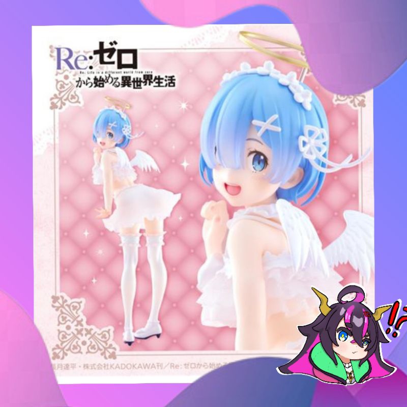 Re:Zero - Rem Pretty Tenshi ver. - Precious Figure (Taito) | Shopee ...