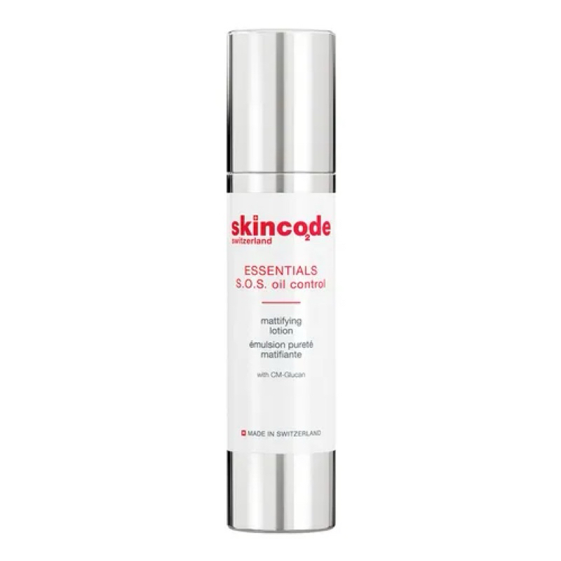 Skincode Essentials S.O.S Oil Control Mattifying Lotion 50mL | Shopee ...