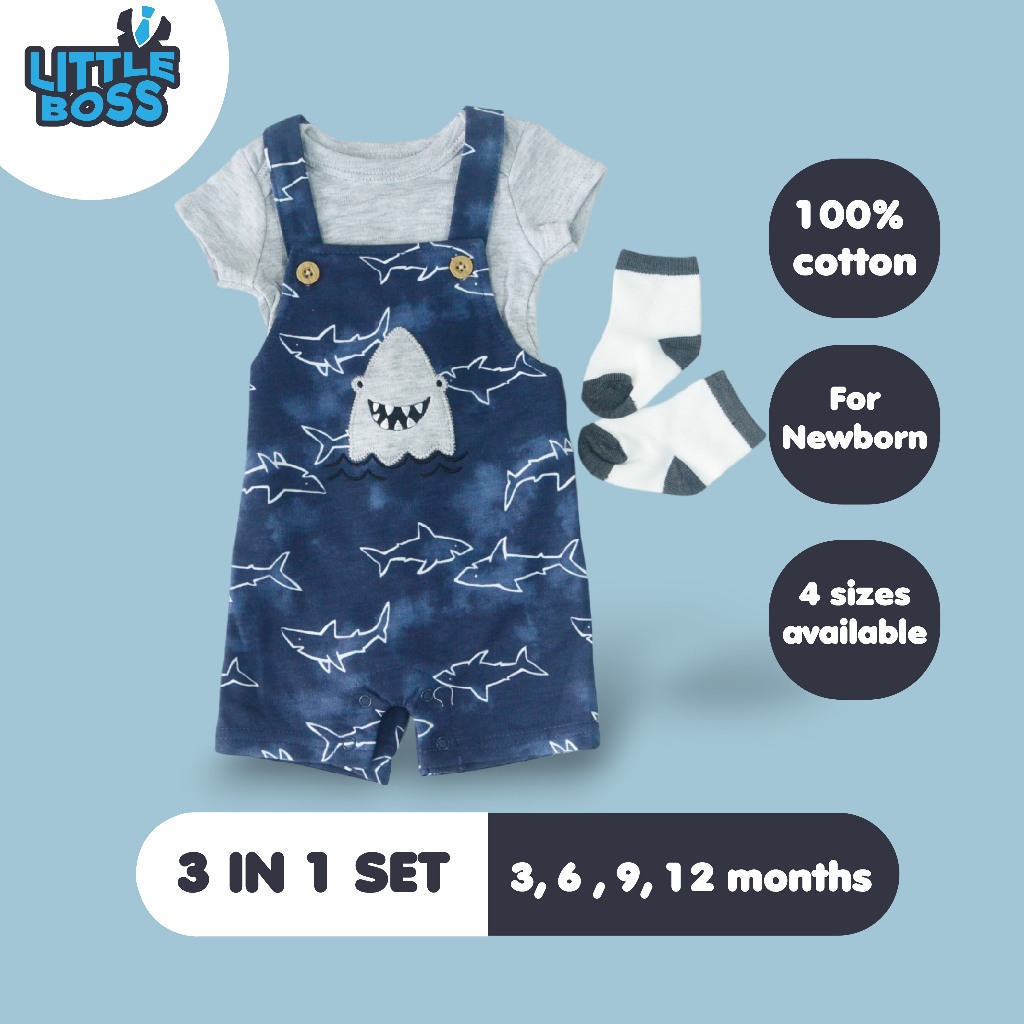 Premium Boy Baby Dungaree Set - 217 main image 1