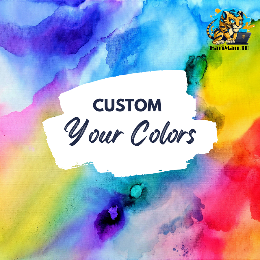 CUSTOM Color Services ( 3D Printed Product - PETG ) | Shopee Malaysia