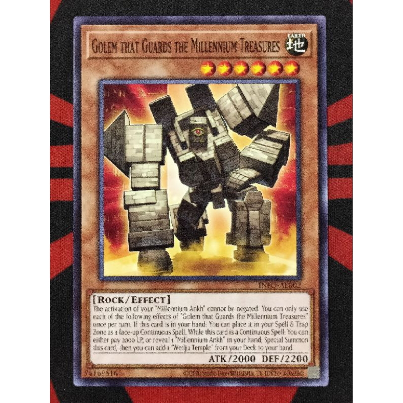 Yugioh Golem That Guards The Millennium Treasures Comun X3 Yugioh Golem That Guards The Millennium Treasures Comun X3 Ingles/esp | Meses Sin Interés