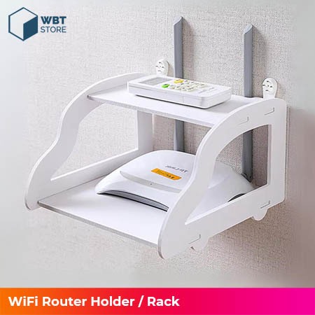 Wall Modem Holder / WIFI Modem Rack / Router Organiser / Wall Hanging ...