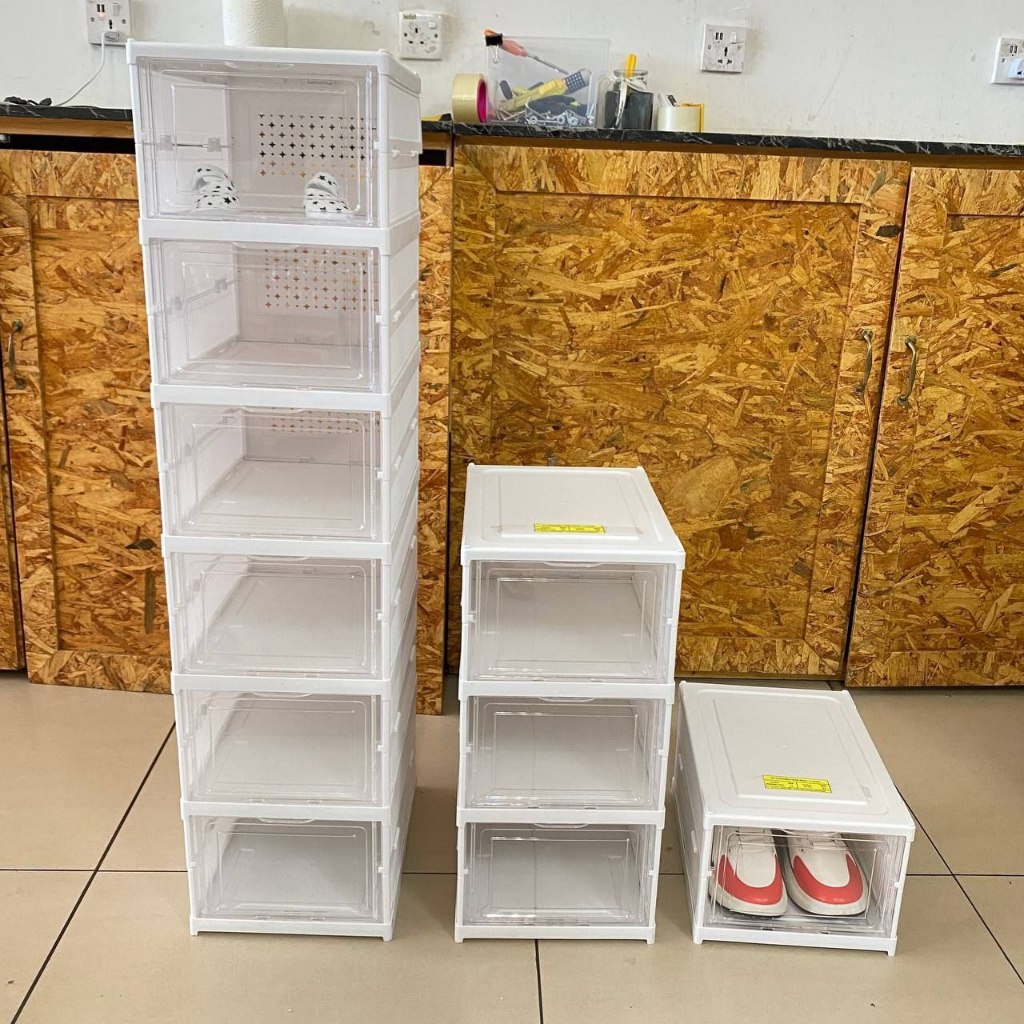 PP Stackable Shoe Rack | Shopee Malaysia