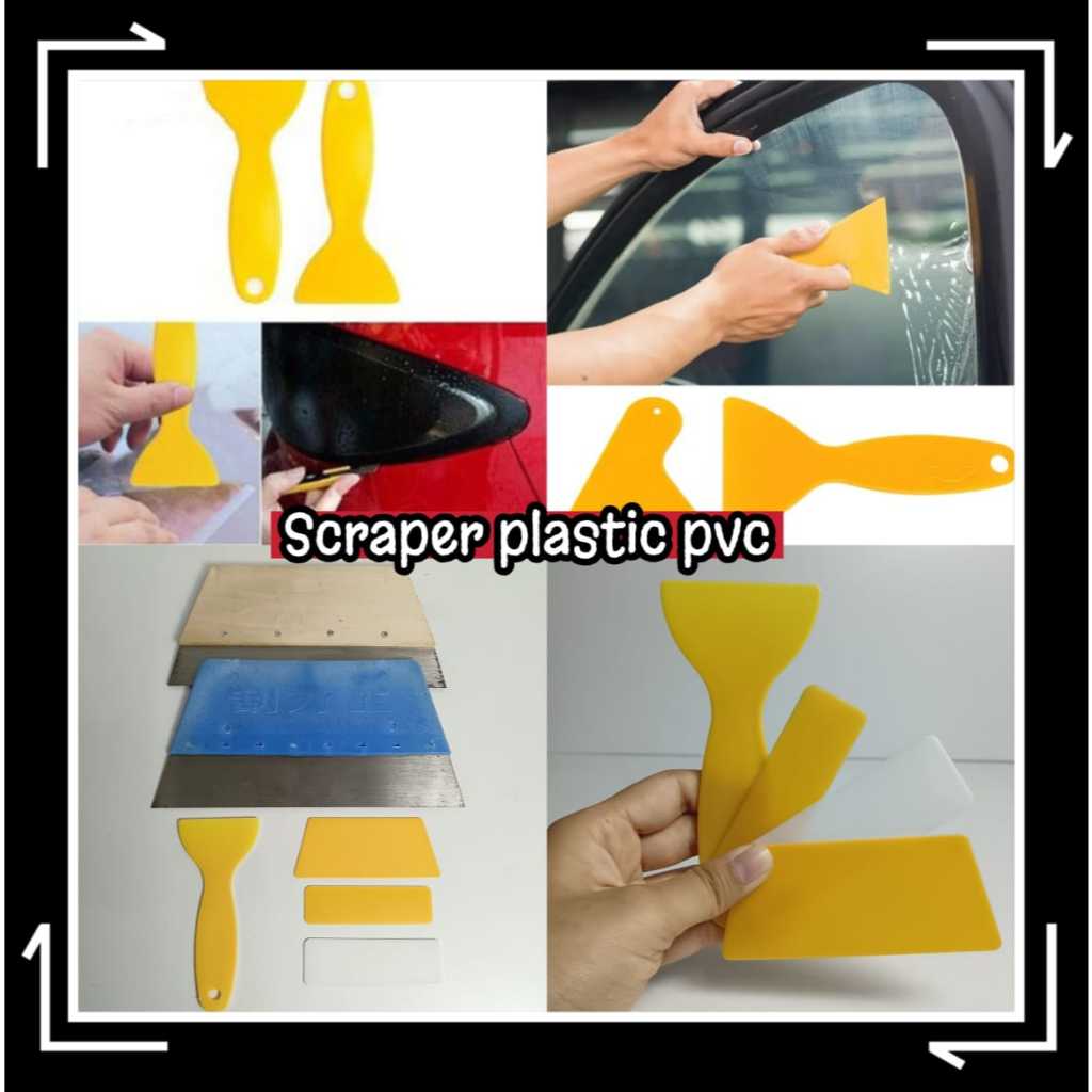 scraper plastic alat tinted rumah kereta & telefon tampal kertas remove ...