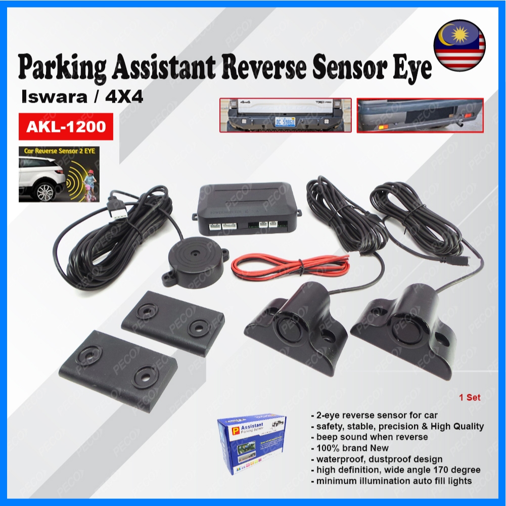 Proton Iswara / 4X4 Car Parking Assistant Reverse Sensor Eye (AKL-1200 ...