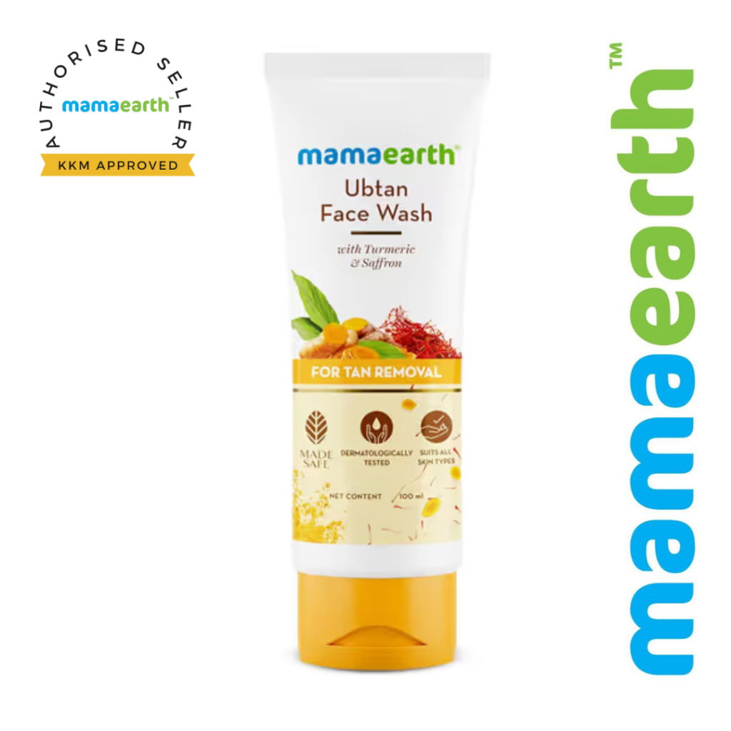 mamaearth-ubtan-face-wash-for-tan-removal-and-skin-brightening-100-ml