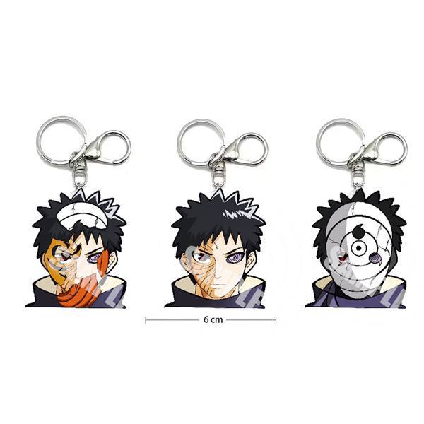 Anime Motion Keychains Waterproof Key chains Anya Goku Gojo Tanjiro ...