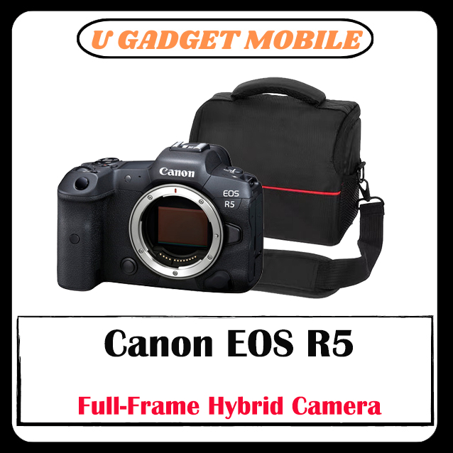 Canon EOS R5 Mirrorless Camera, Full-Frame Hybrid Camera, 8K Video, 45 ...