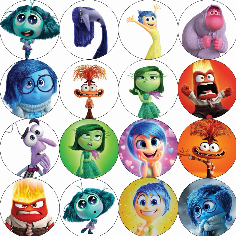 Inside Out Anime 58mm Button Badge Pin | Shopee Malaysia